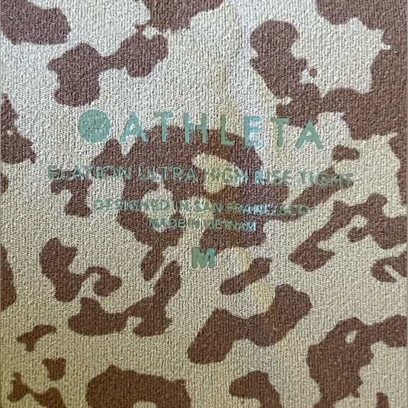Athleta Leopard Elation Ultra High Rise Tight - Picture 8 of 8